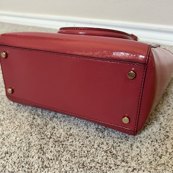 Kate Spade Bixby Place Medium Spring Satchel in Pomegrante Pink - Picture 8 of 8